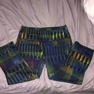 Colorful, comfortable leggings.